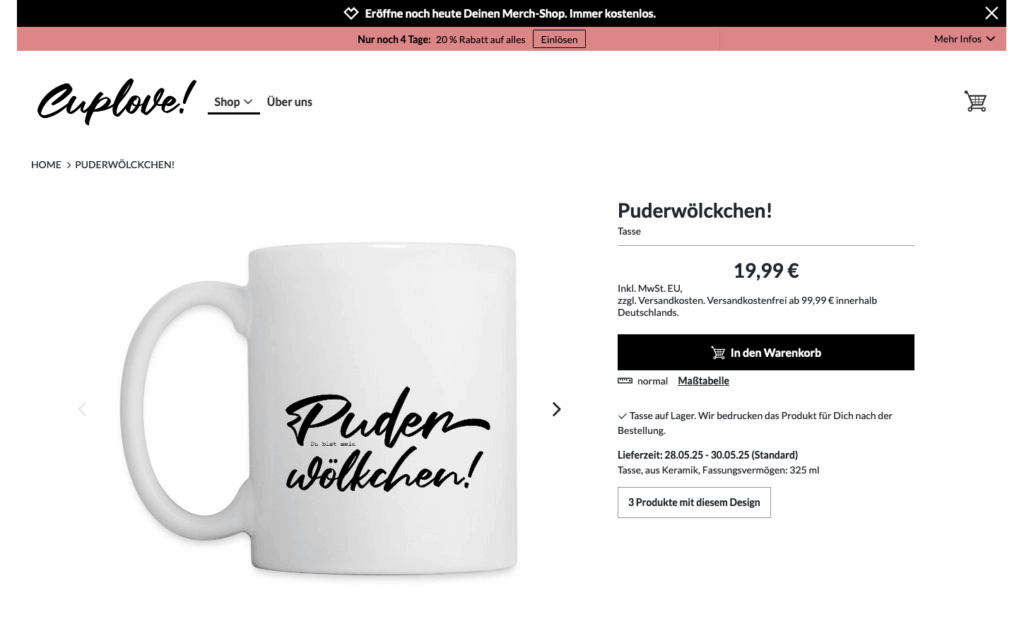 Cuplove ... Nicht alle Tassen im Schrank?