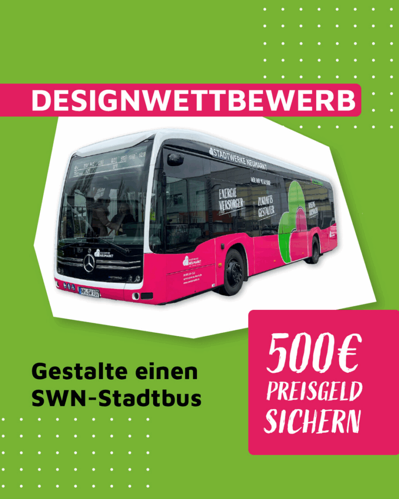Bus-Designwettbewerb Stadtwerke Neumarkt